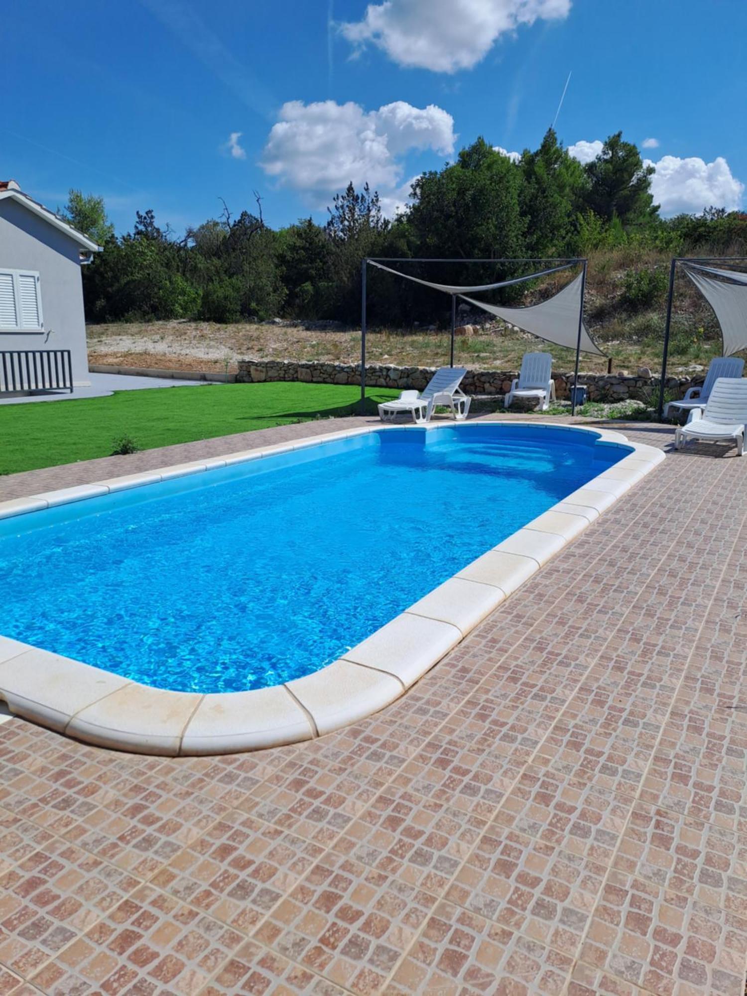 Nane Garden House With Heated Pool Mirce Exterior foto