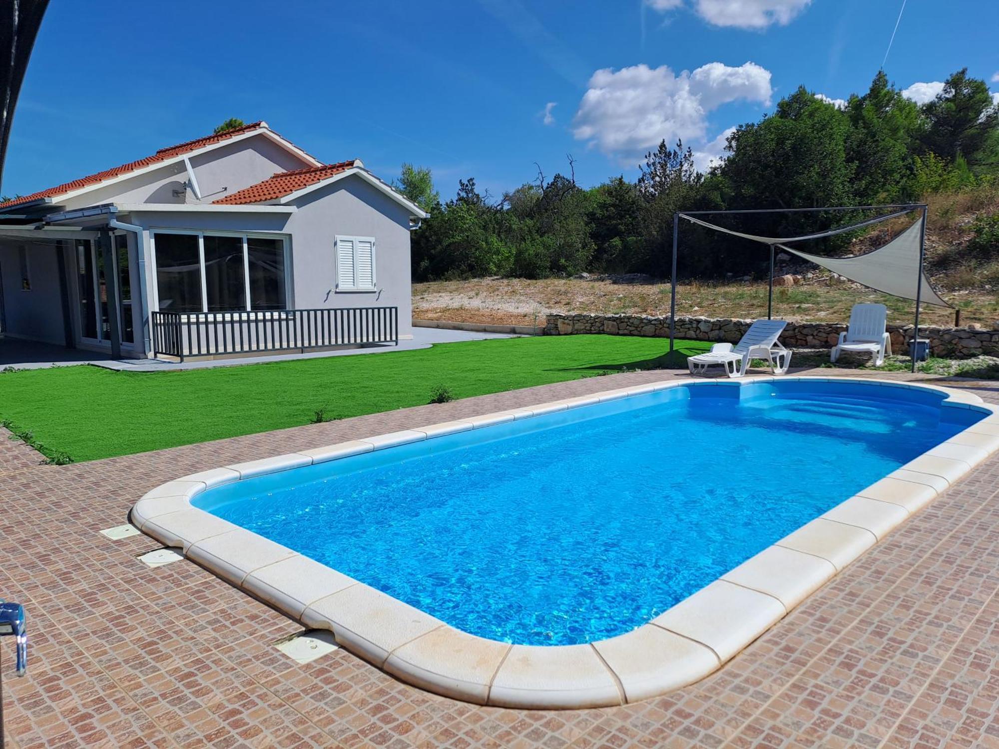 Nane Garden House With Heated Pool Mirce Exterior foto